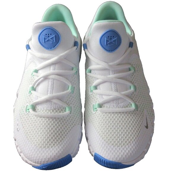 Women's Nike Free Metcon 4 Workout Shoes White Mint University Blue Sizes NIB - Picture 3 of 5